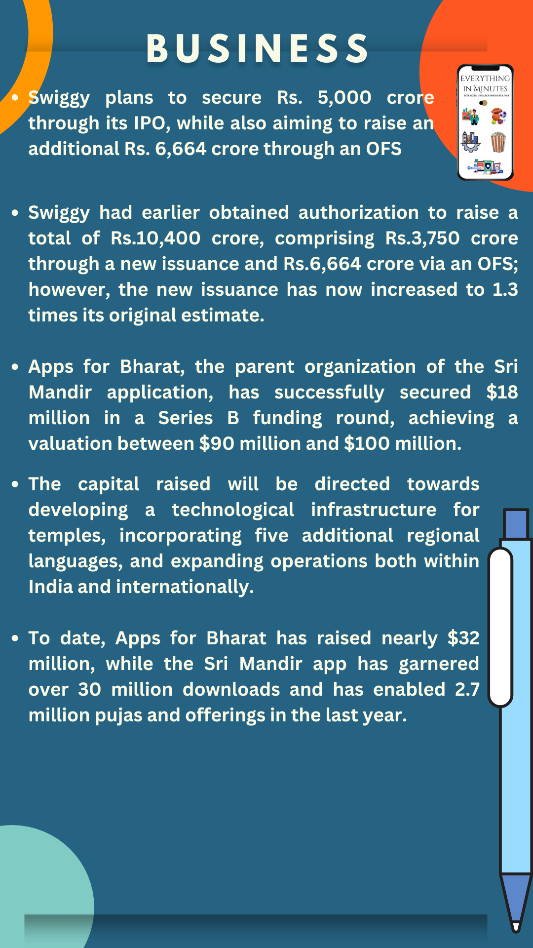 Business Updates